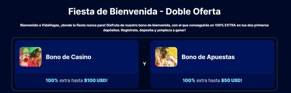 código promocional VIDA Vegas